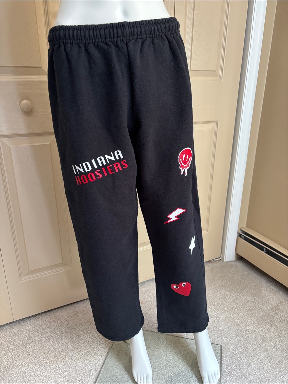 INDIANA HOOSIERS graphic sweatpants